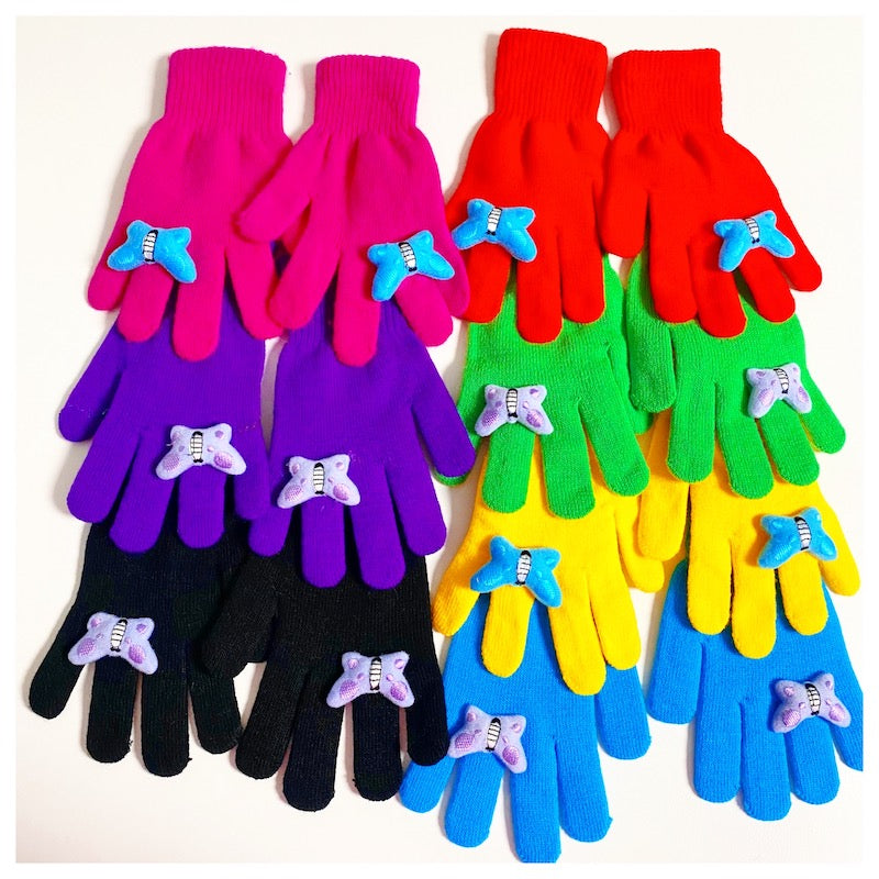 BunnyBunnyGun - Decora Kei Cute Knit Winter Gloves gloves bunnybunnygun