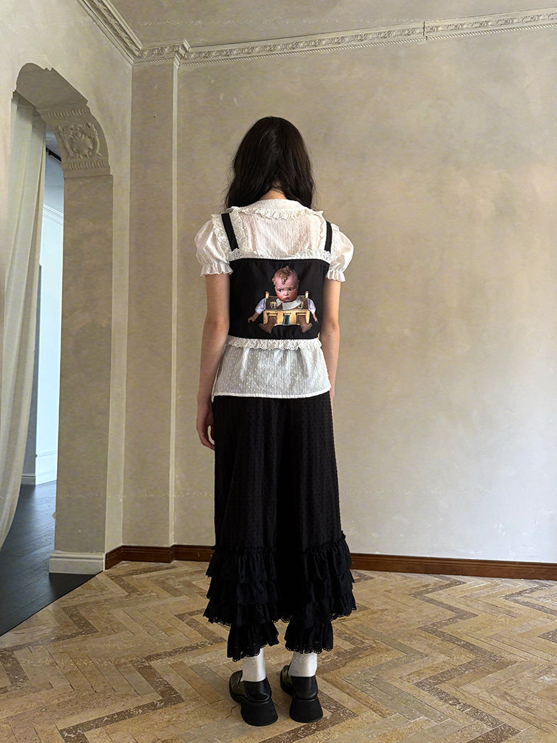 daytoday Everyday Institute - Kawaii Ruffle Pants Bow Cotton Land Decora