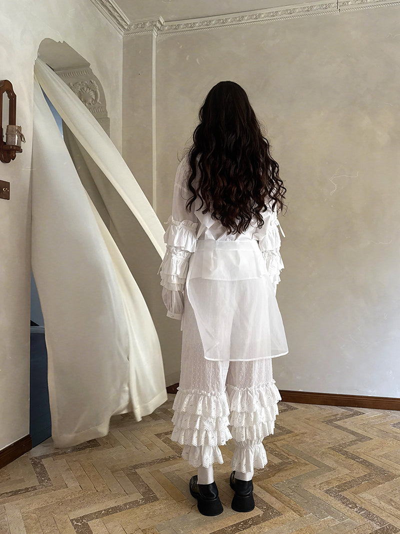 daytoday Everyday Institute - Kawaii Ruffle Pants Bow Cotton Land Decora