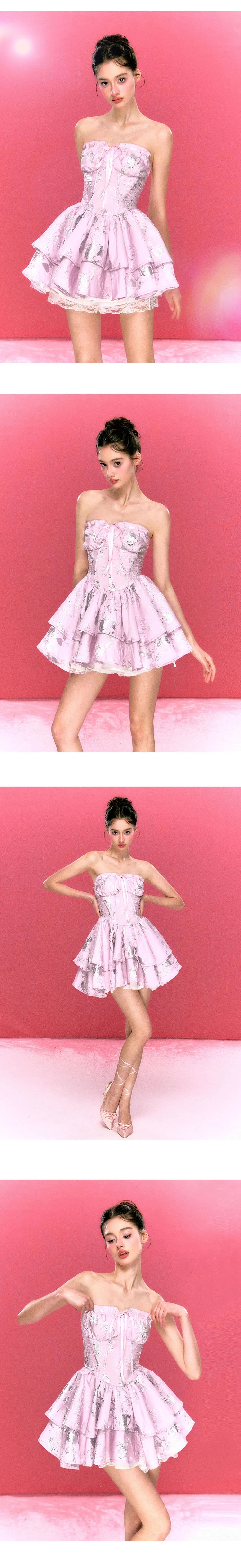 YZZI HE Princess Fluffy Dress dress YZZI HE
