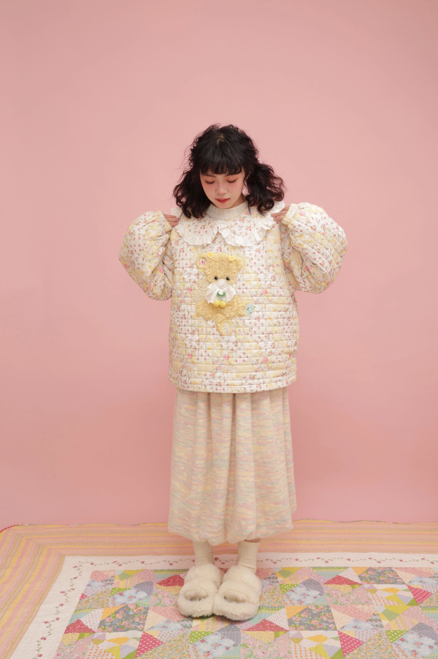 SemenCoicis KidCore Doll Collar Coat coat SemenCoicis