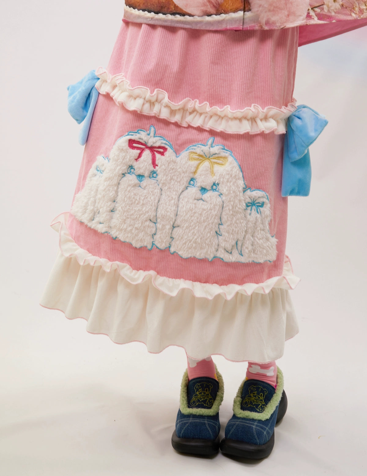 Frufru Decora Corduroy Puppy Skirt skirt frufru