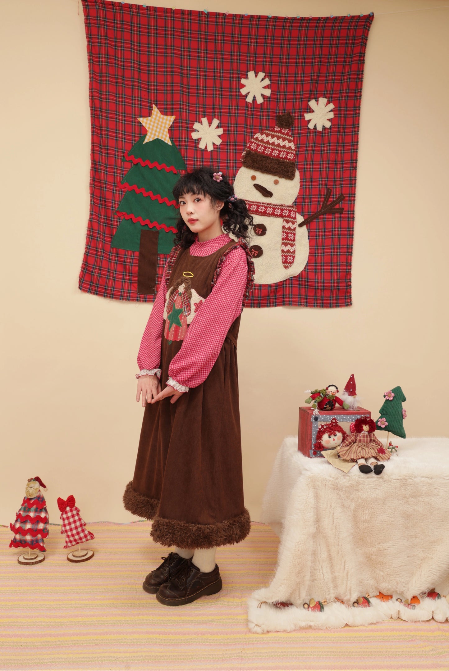 SemenCoicis KidCore Brown Sleeveless Dress dress SemenCoicis