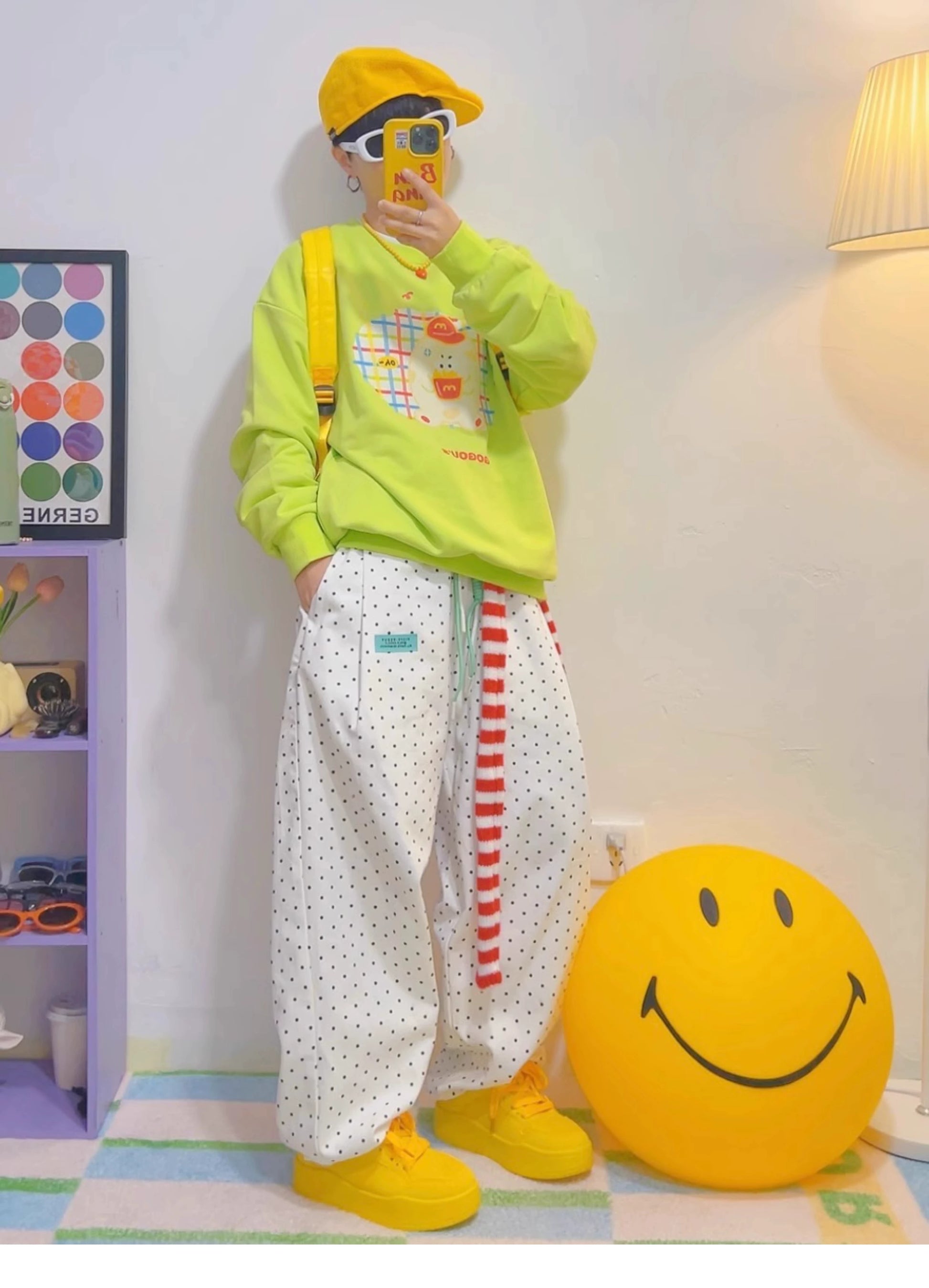 KURIOSITAET - Green Crewneck Sweatshirt sweatshirt KURIOSITAET