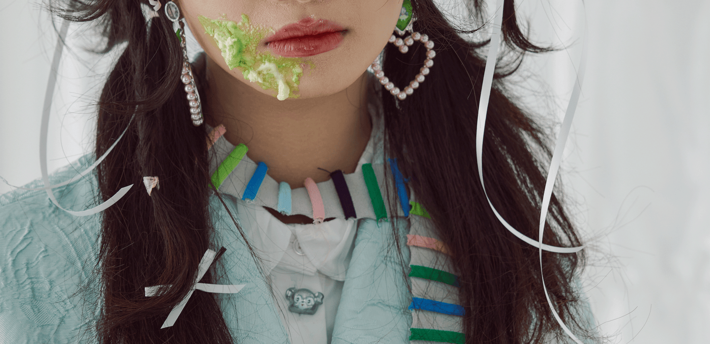 Harajuku Scarf Wool Knit Scarf Colorful Scarf Pom-Pom Narrow Scarf scarf HELPHELP