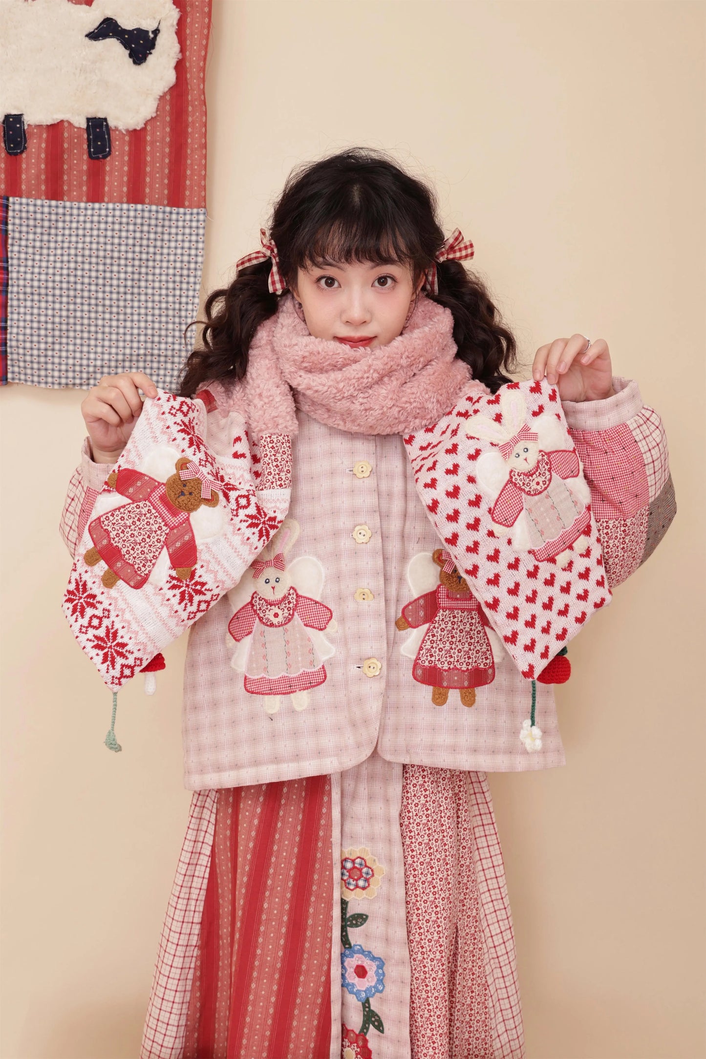 SemenCoicis KidCore Xmas Vibe Scarf scarf SemenCoicis