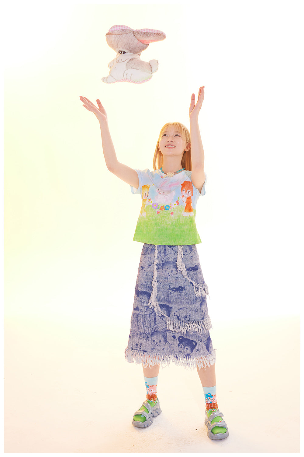 Harajuku T-Shirt Cute T-Shirt Animal Print T-Shirt Y2K T-Shirt shirt tntntutu