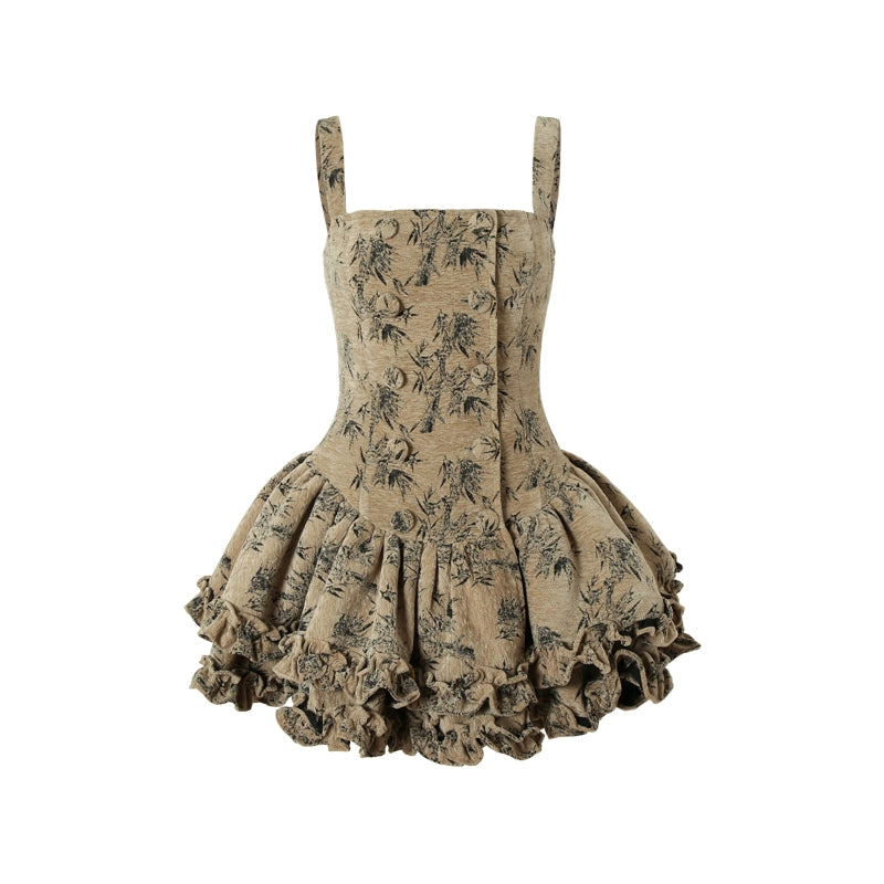 YZZI HE Retro Cozy Coat Dress Suit dress YZZI HE