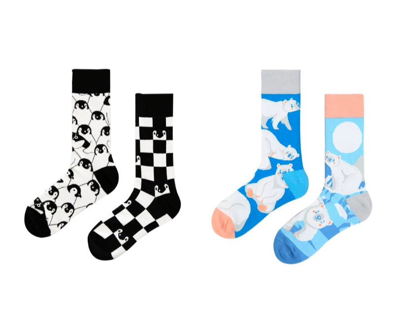 Decora Kei Mismatched Ultra World Socks sock GXCM