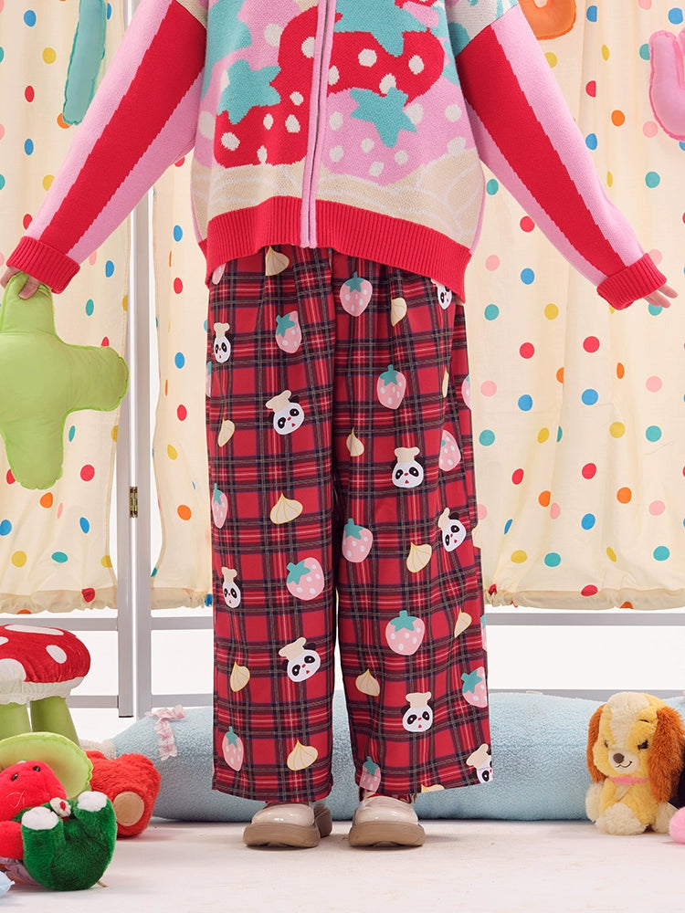 Harajuku Pants Red Panda Pants Decora Fashion Pants pants Nikkou home