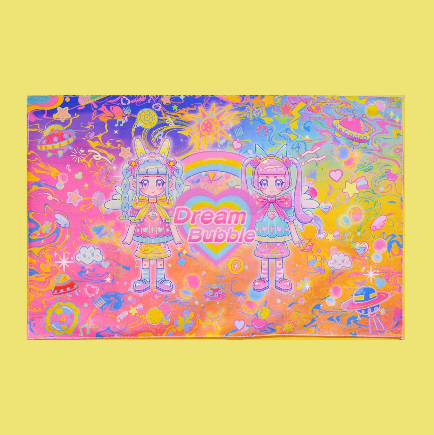 Dream Bubble Decora Fashion Tapestry Dopamine Lovely Hanging Cloth tapestry Dream Bubble