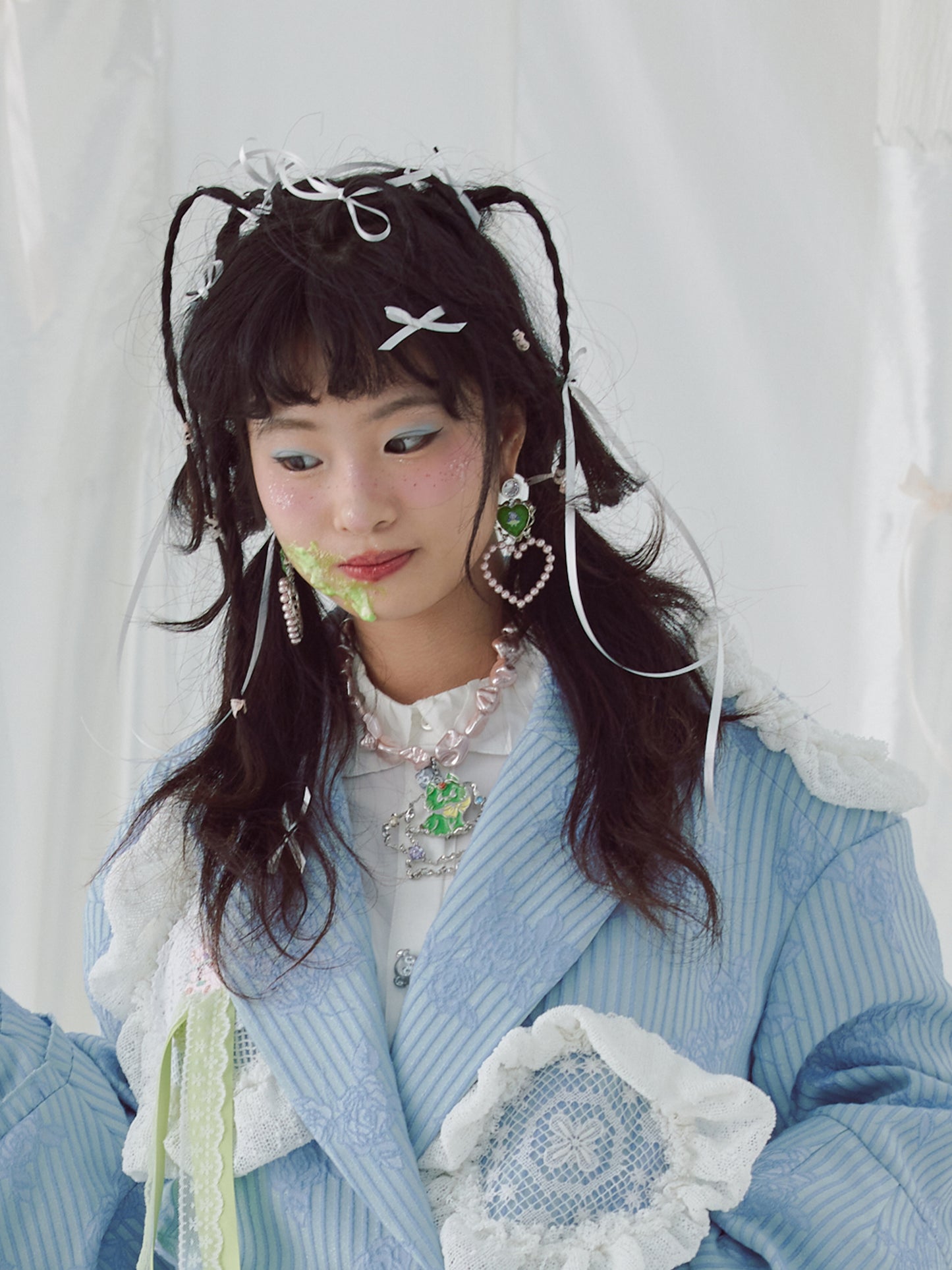 Harajuku Necklace Gold-Plated Necklace Natural Shell Necklace Beaded Brooch necklace HELPHELP