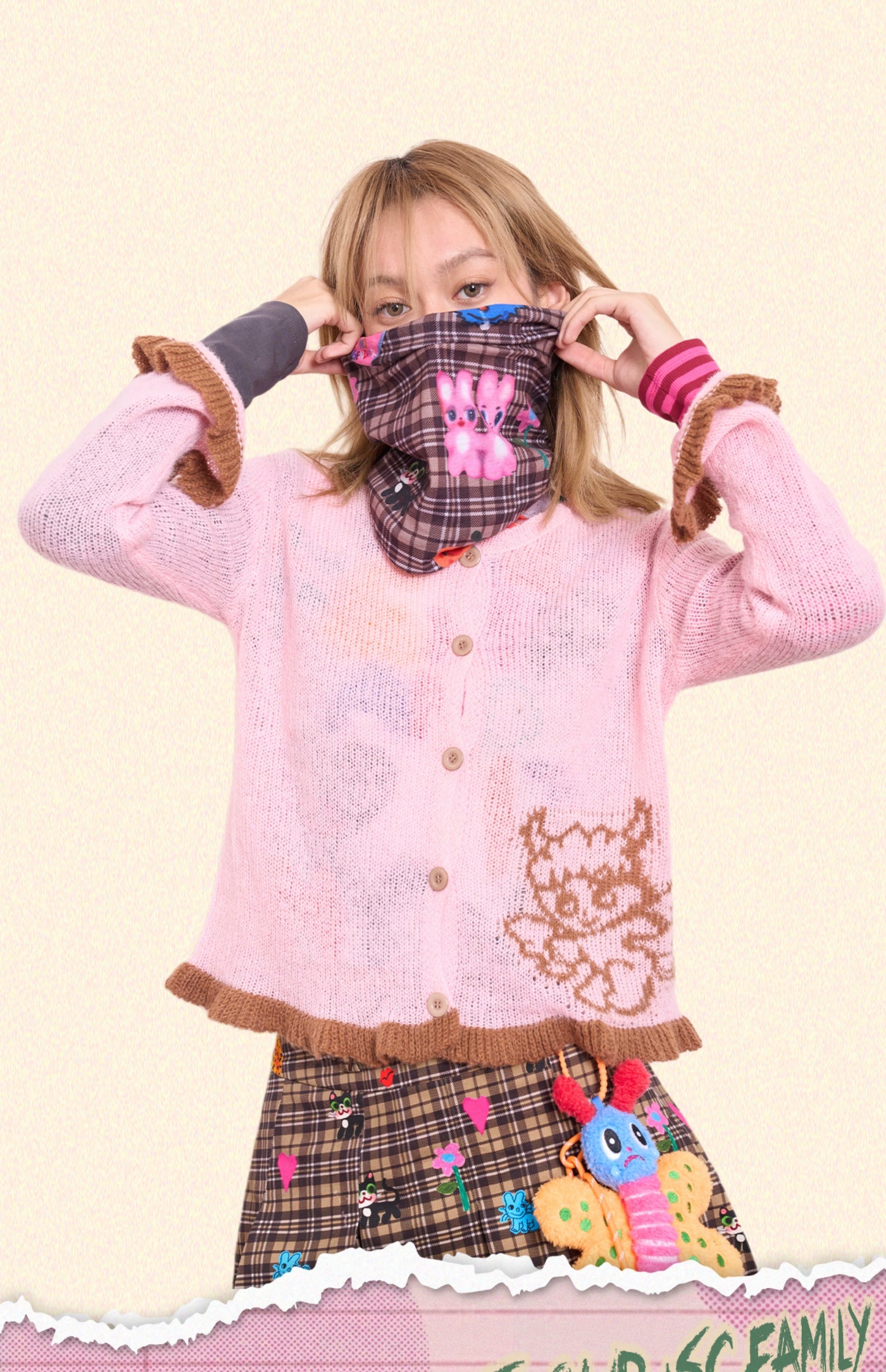 Iscreamcolour Pink Cardigan Girly Fashion Girly Fashion cardigan iscreamcolour