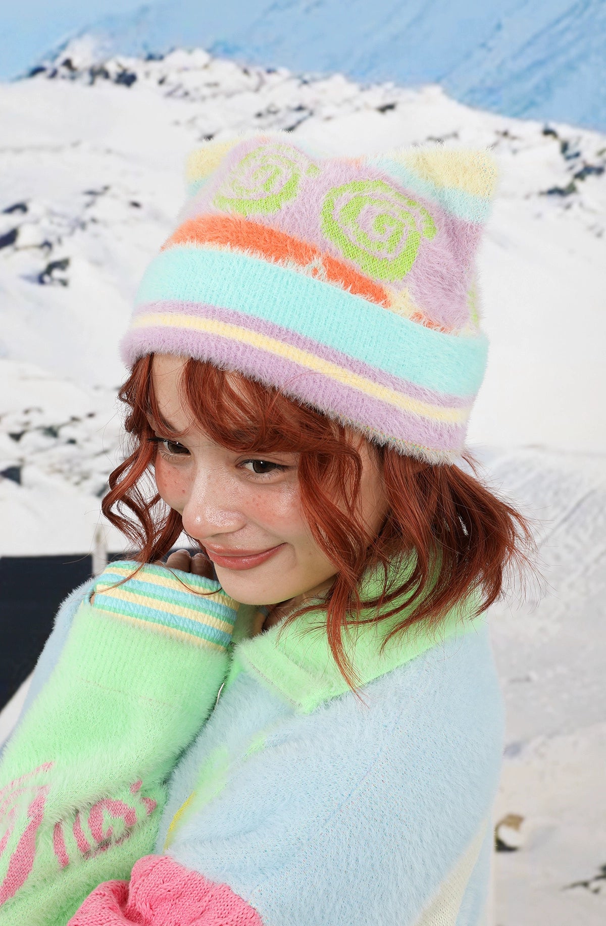 FruFru Decora Winter Snow Hat hat frufru