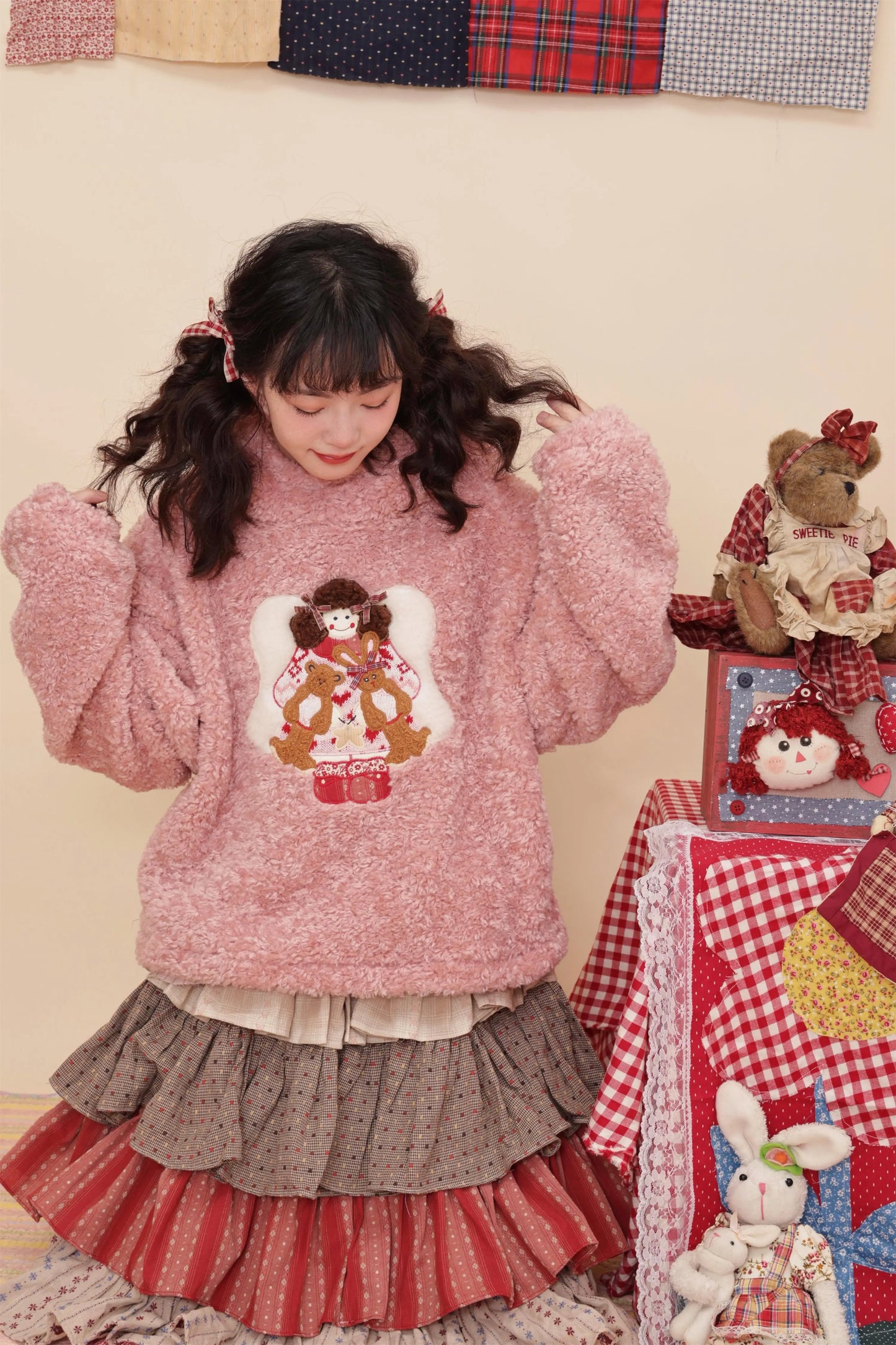 SemenCoicis KidCore Vintage Pink Hoodie hoodie SemenCoicis