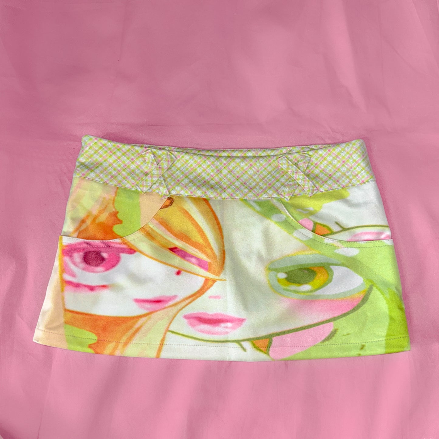 YJM with biubiu - Decora Kei Low Rise Mini Skirt skirt YJM with biubiu