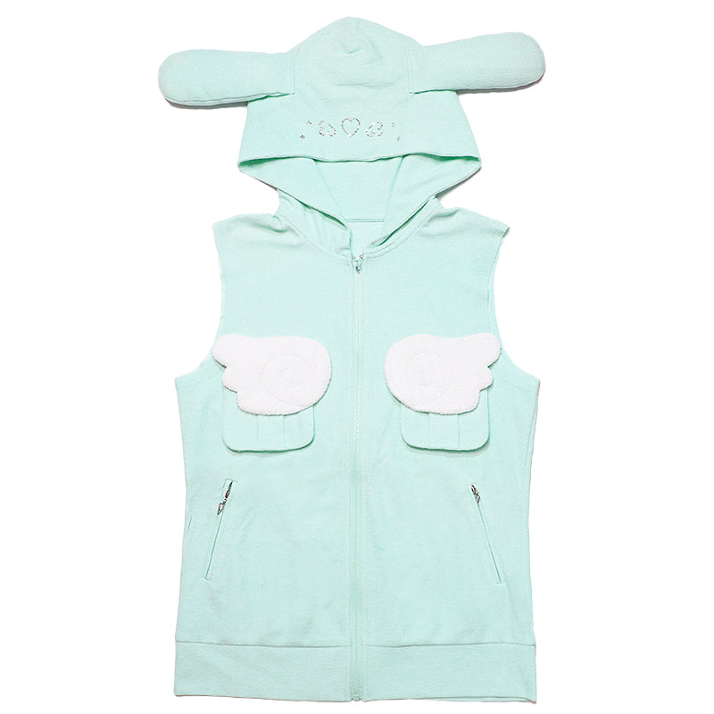Hashtag DDD – Y2K Bunny Hoodie with Ears hoodie Hashtag DDD