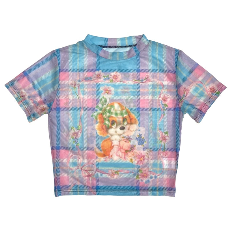 bunnybunnygun - Decora Kei Mesh T-Shirt tshirt bunnybunnygun