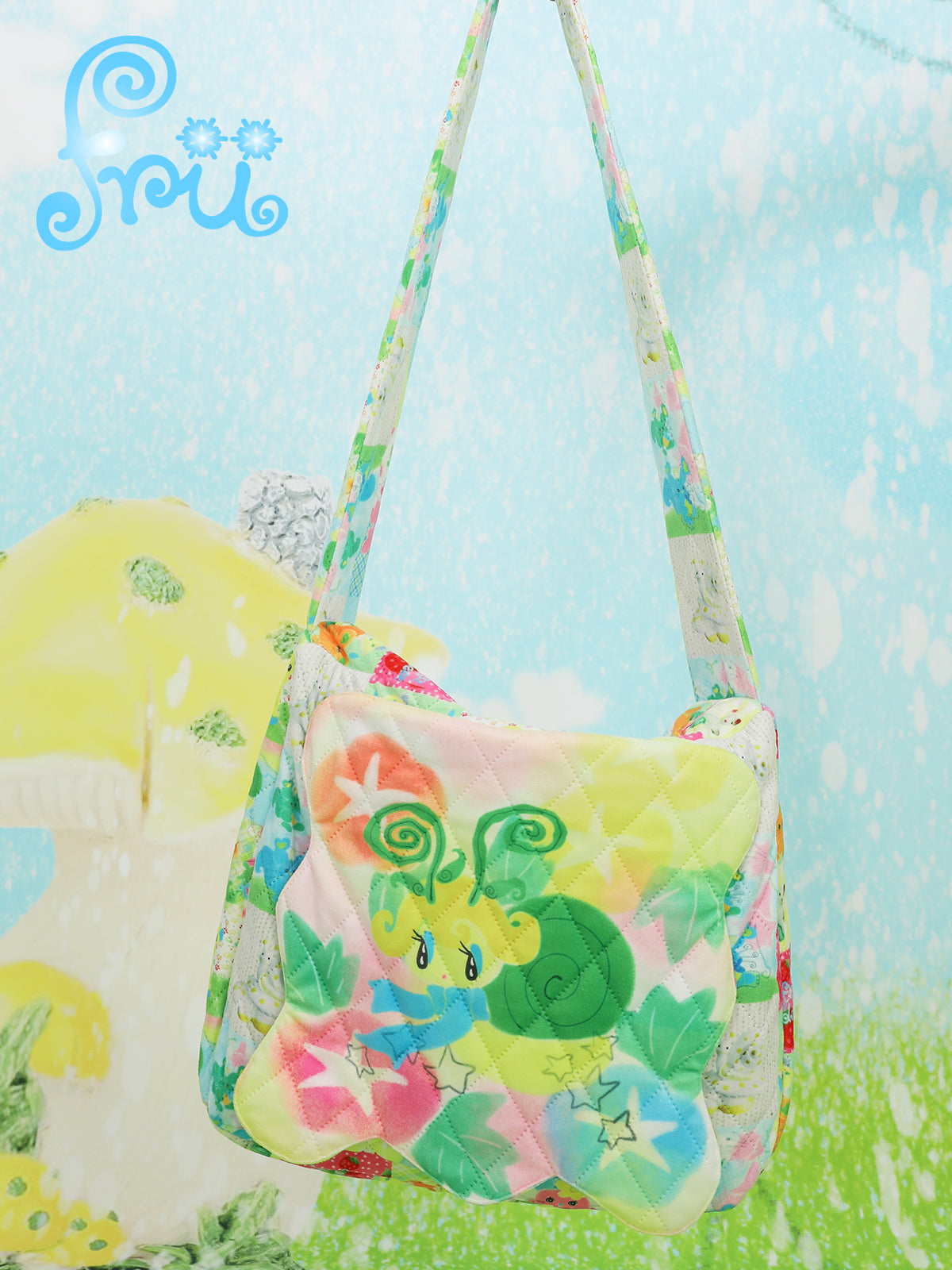 frufru Plush Bag | Large Capacity Crossbody Bag | Fun Versatile Bag bag frufru