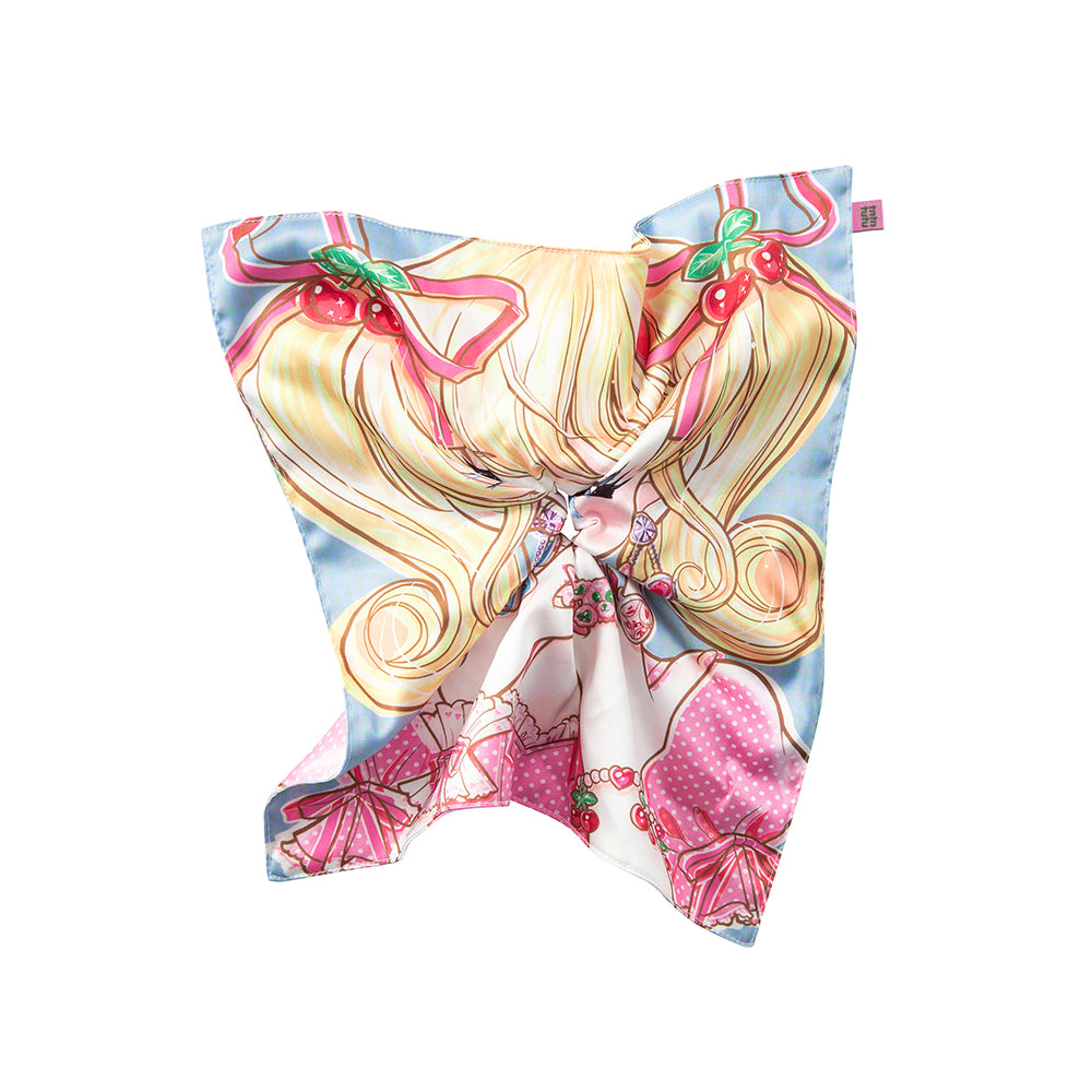 Harajuku Scrunchie Elastic Scrunchie Beauty Pattern Scrunchie Cute Kerchief Scrunchie Kerchief tntntutu