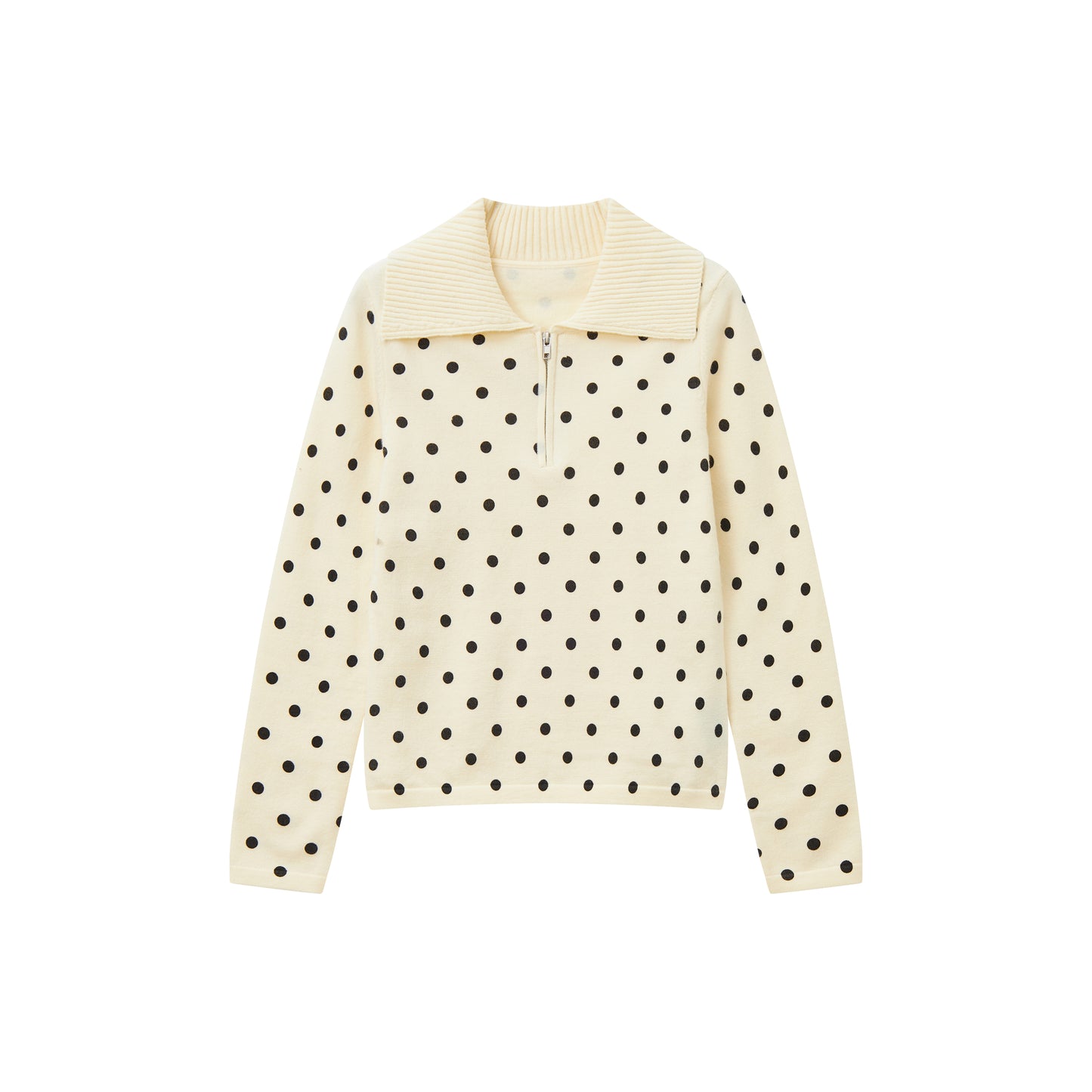 Chemical Girl - Girly Y2K Collared Fitted Knit Pullover Sweater sweater chemical girl