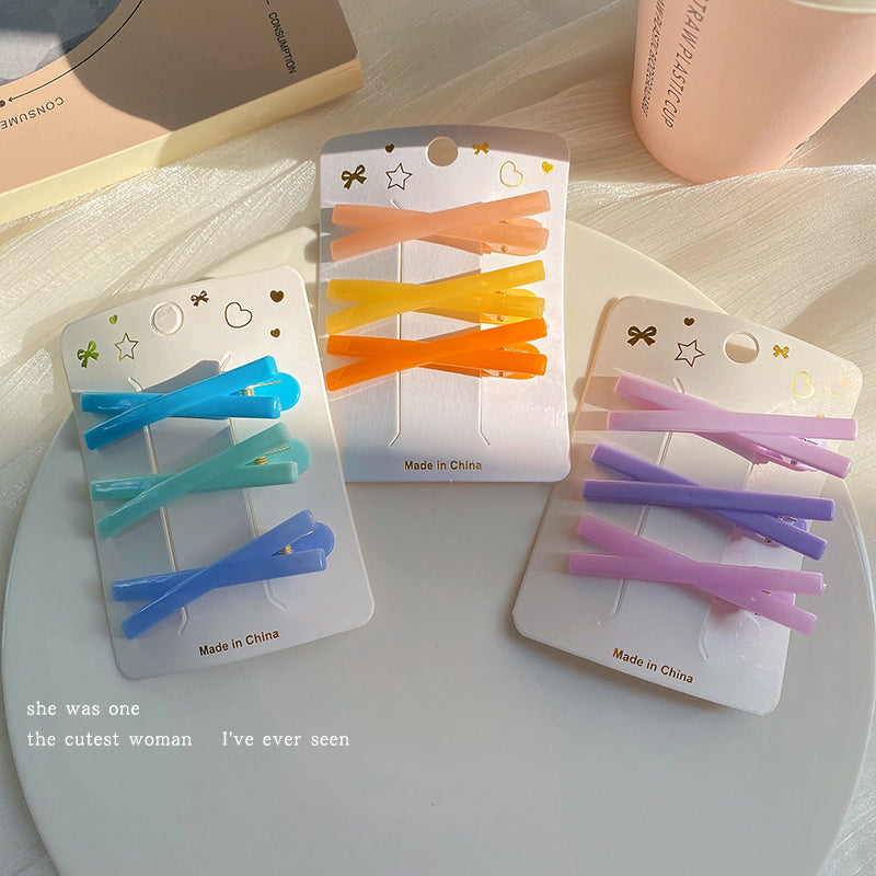 rovedcity - Decora Kei Jelly Hair Clip Cute Side Bangs Set hair clip rovedcity 1