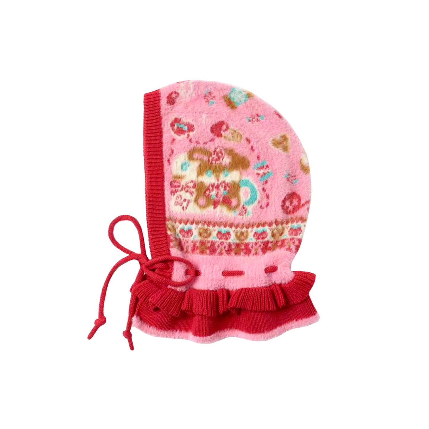 Lutra Jump - Decora Faux Fur Bunny Bonnet hat Lutra Jump