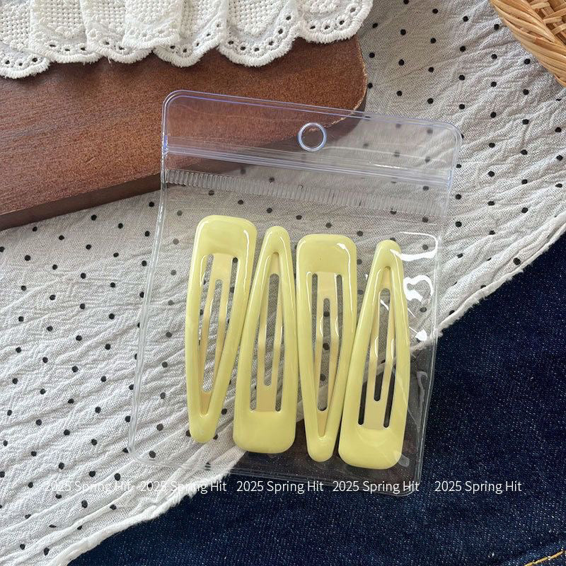 Candy Drop Hair Clip | Dopamine Decora Colorful Barrettes hair clip candy Cream Yellow