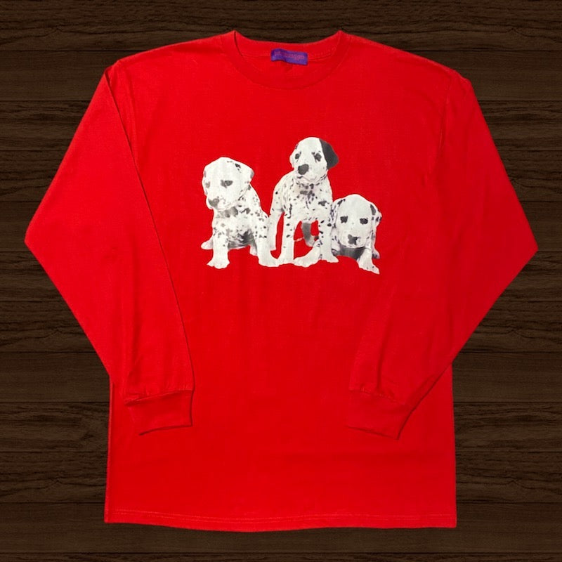 bunnybunnygun - Decora Kei Loose Spot Dog T-Shirt shirt bunnybunnygun