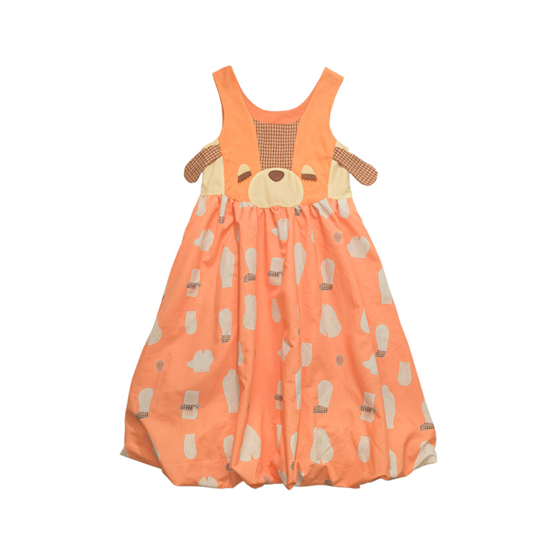 Harajuku Dress Dog Prints Dress Patchwork Cute Dress Pod Vest Dress dress Meugler