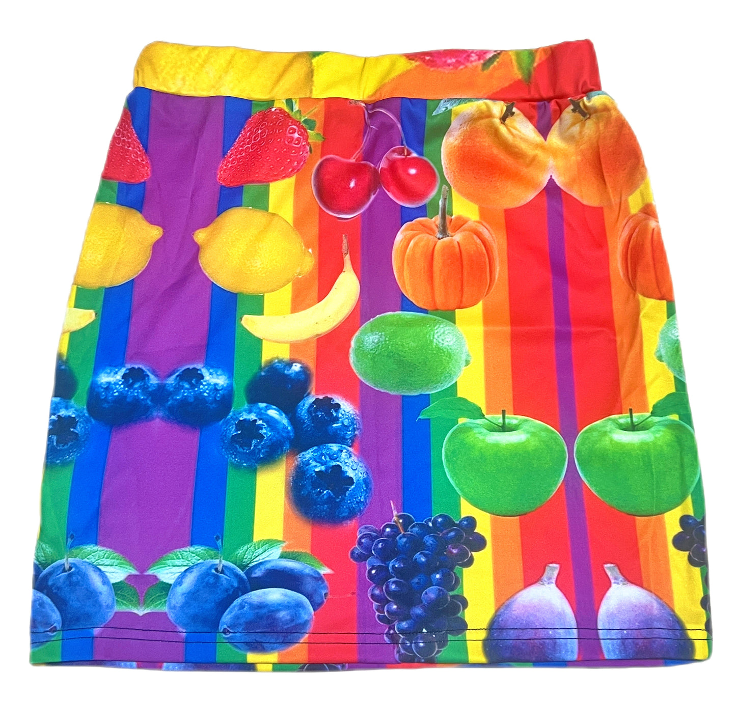 Harajuku Tank Top Skirt Set Fruits Print Set Summer Wear Set Sweet Spicy Set set Leerroo