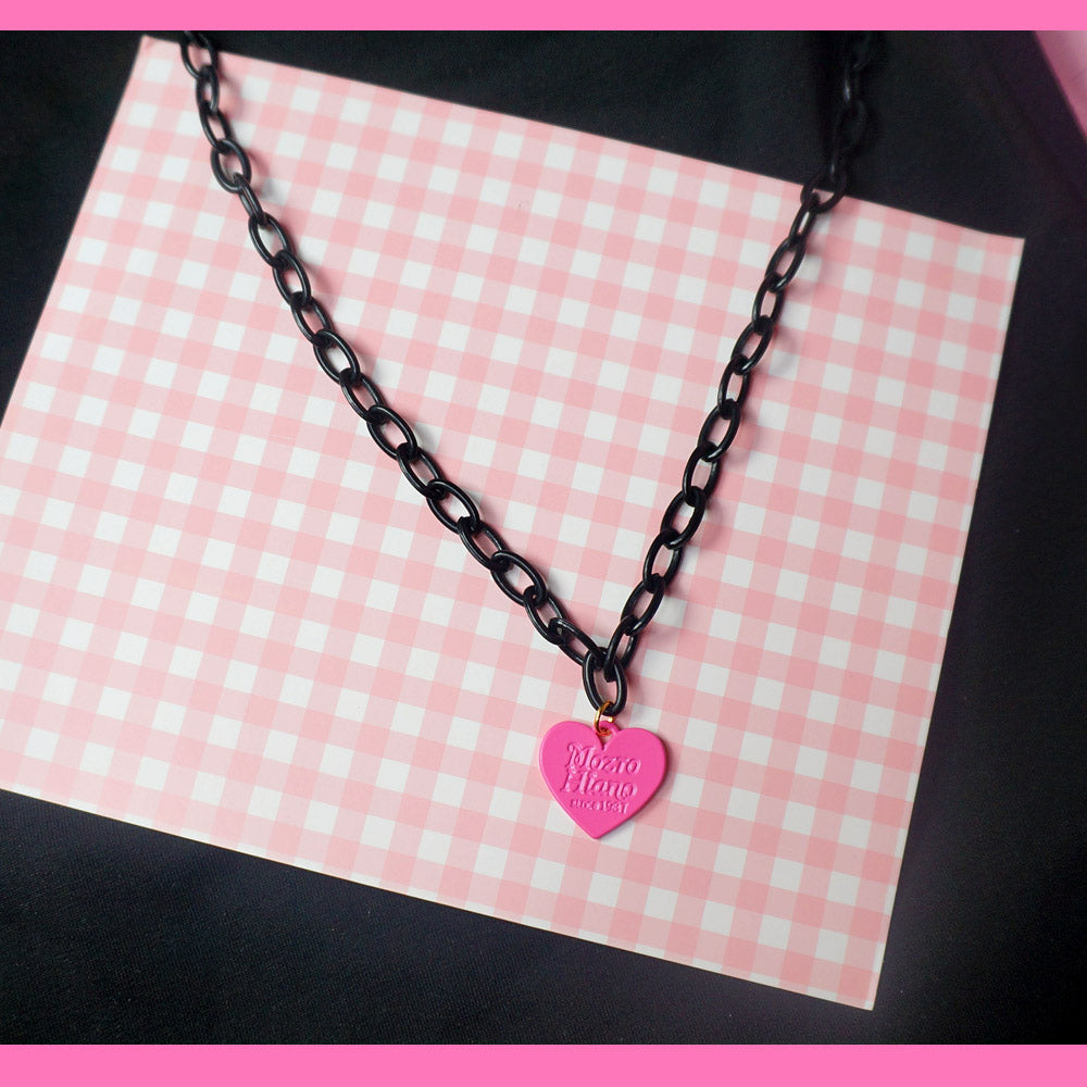 maojiang - Kawaii Heart Necklace Y2K Harajuku Simple Pendant necklace maojiang