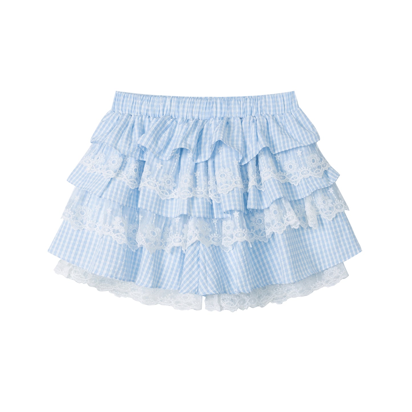 Languid Park - Lace Bow Shirt & Mini Skirt Set set Languid Park Skirt S