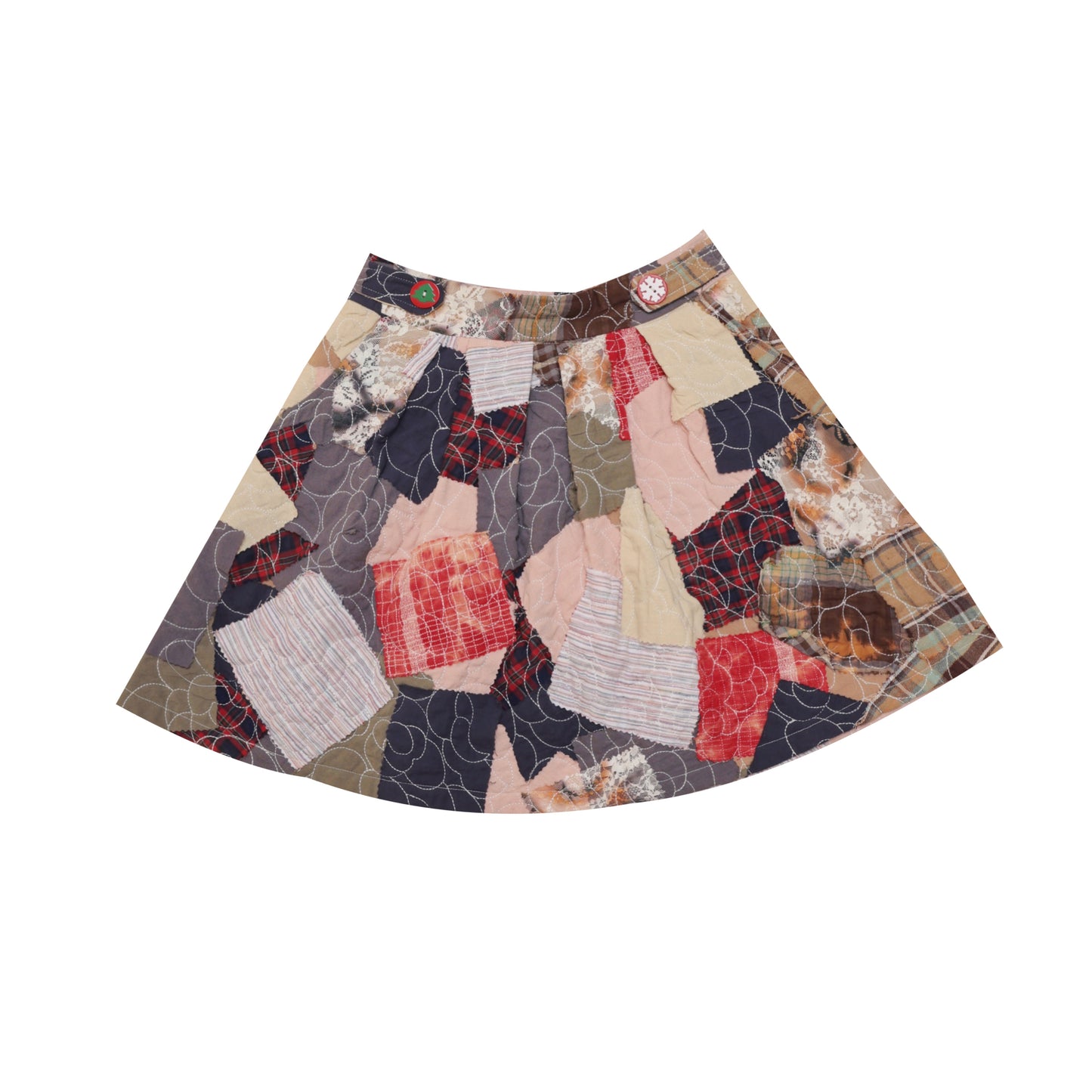 SemenCoicis Set Harajuku Skirt Vest Vintage Patchwork Christmas Vest Set set SemenCoicis