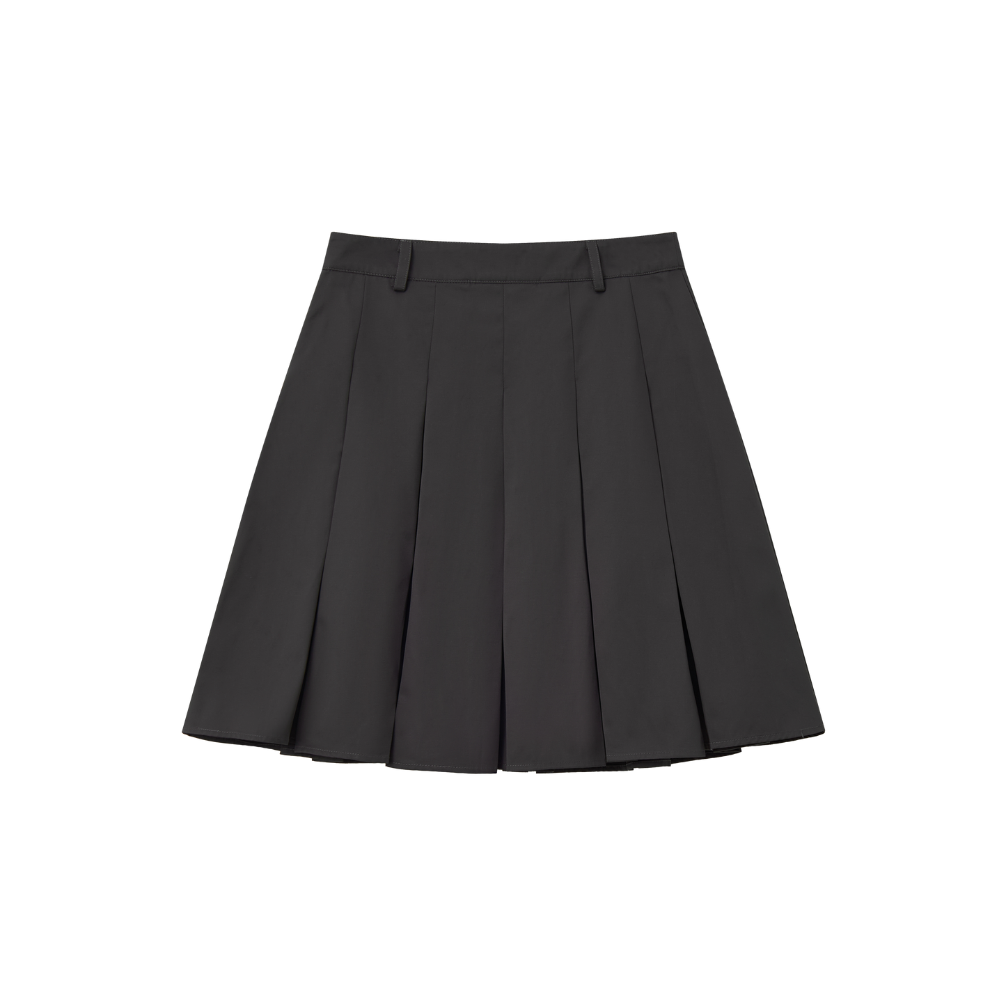 Chemical Girl - Girly Vibes School Style Pleated A-Line Skirt skirt chemical girl Grey S