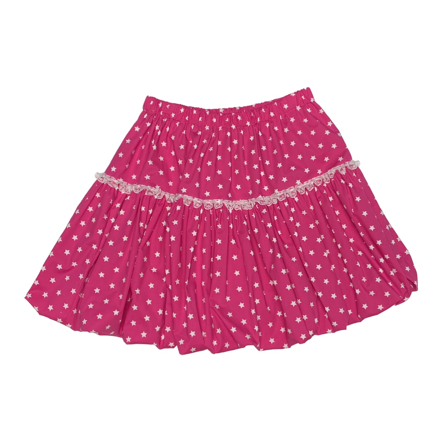 Decora Kei Balloon Skirt – Star Print Puff – bunnybunnygun