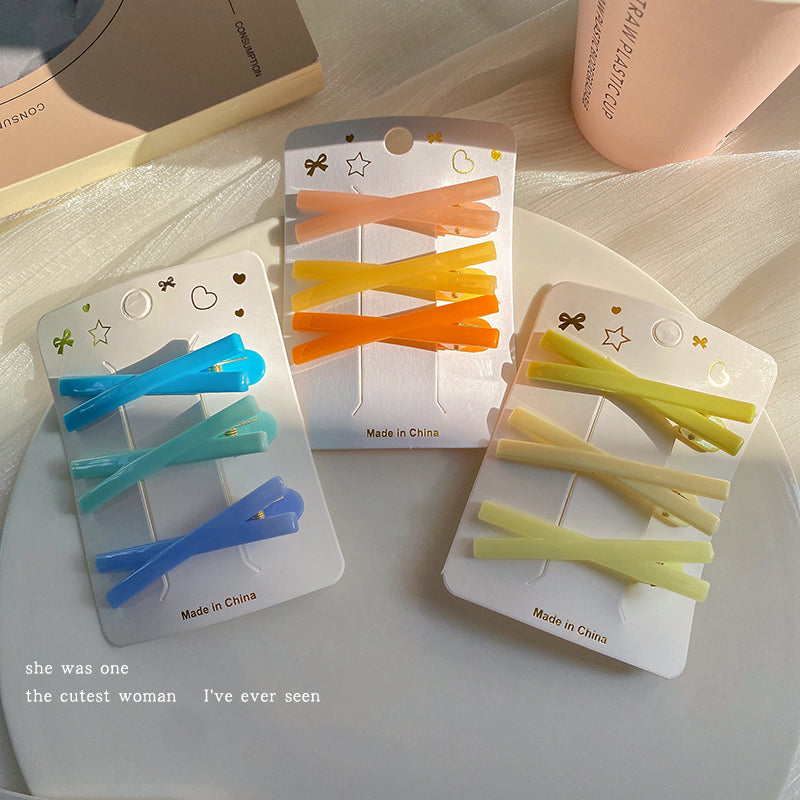 rovedcity - Decora Kei Jelly Hair Clip Cute Side Bangs Set hair clip rovedcity 2