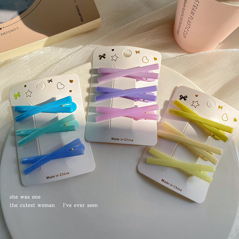 rovedcity - Decora Kei Jelly Hair Clip Cute Side Bangs Set hair clip rovedcity 3