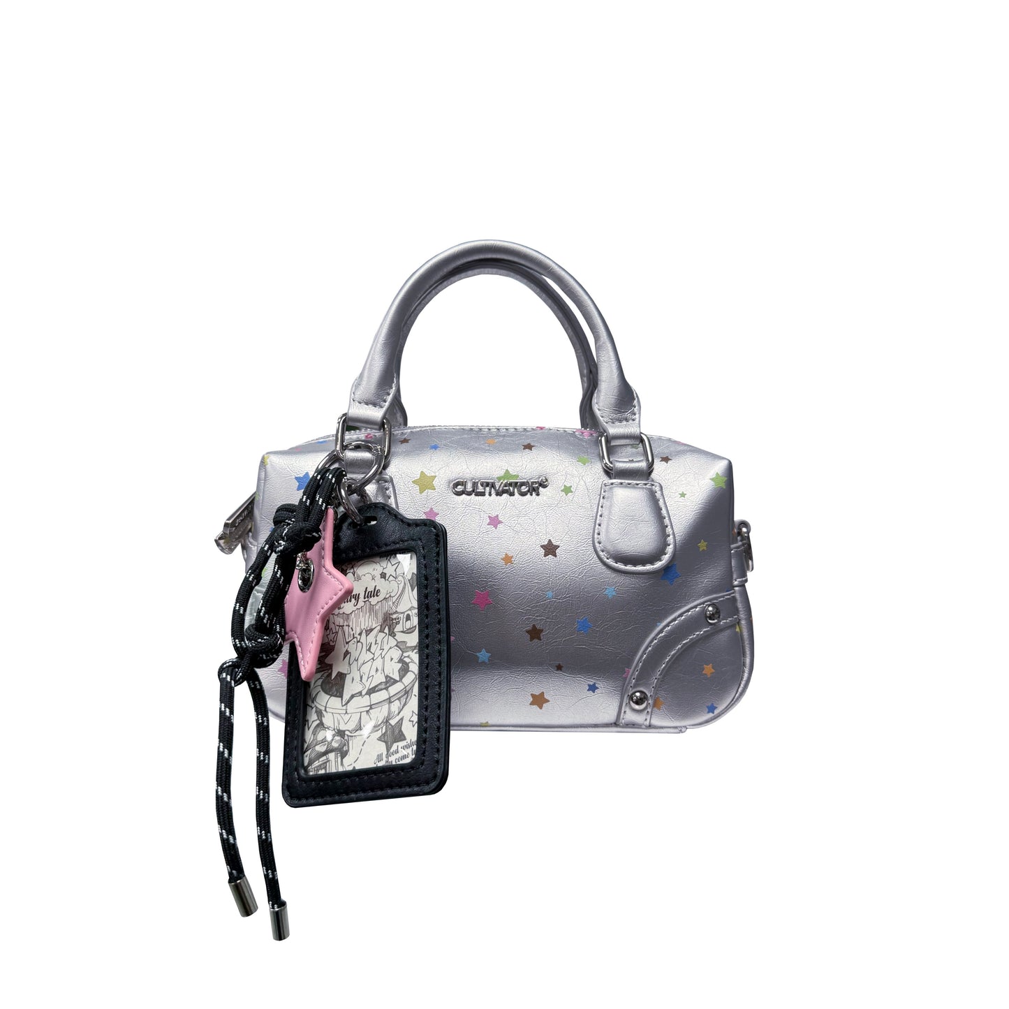 Cultivator - Vintage Boston Crossbody Bag apron Cultivator Silver