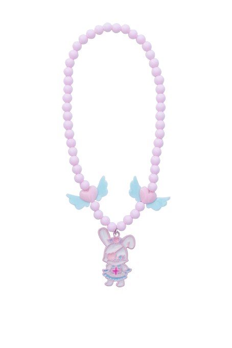 NIHONKIDS - Fairy Decora Beaded Pastel Choker Necklace necklace NIHON KIDS 3