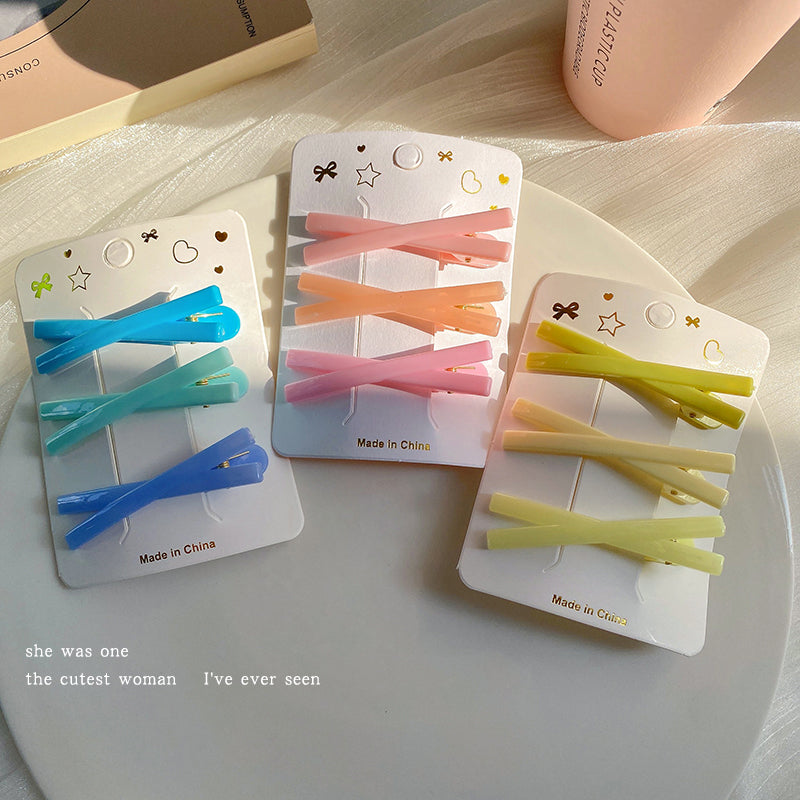 rovedcity - Decora Kei Jelly Hair Clip Cute Side Bangs Set hair clip rovedcity 4