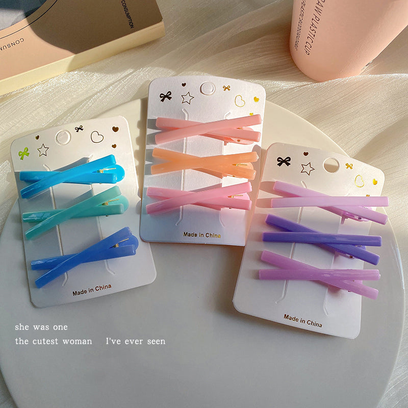 rovedcity - Decora Kei Jelly Hair Clip Cute Side Bangs Set hair clip rovedcity 5