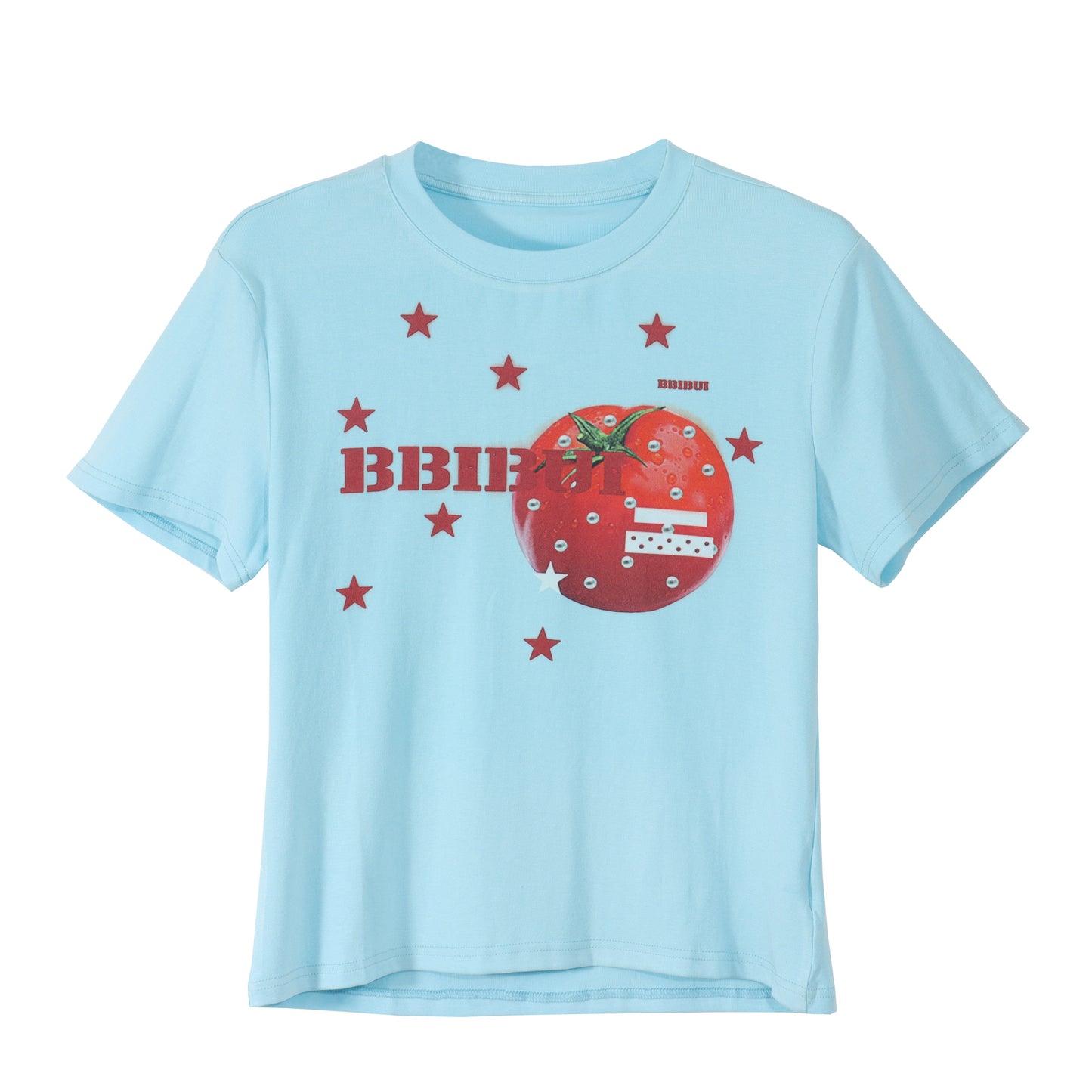 Languid Park - Star Fruit Round Neck Tee tshirt Languid Park Blue S
