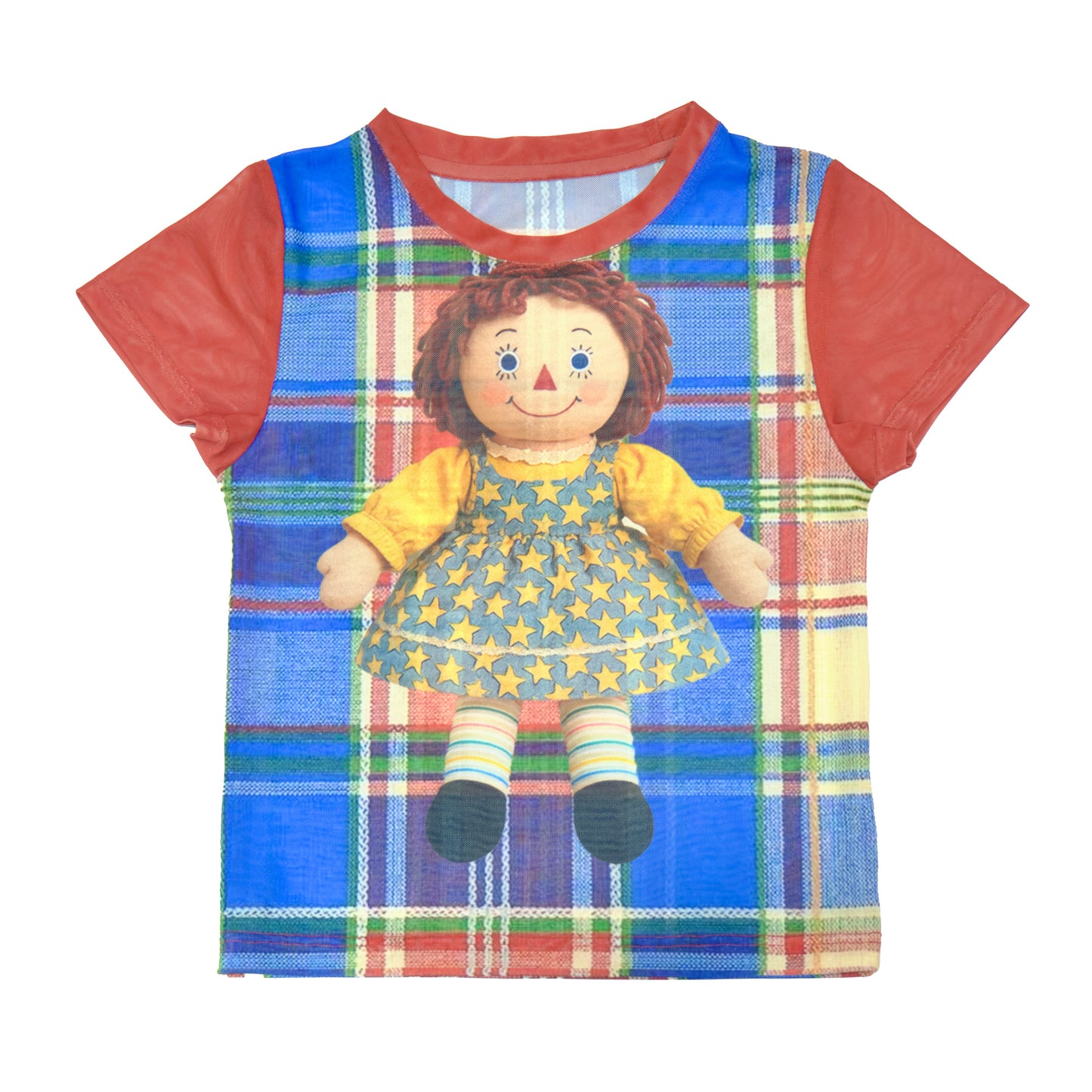MeowMeow Bug - Decora Kei Cute Cartoon Mesh Top tshirt MeowMeow Bug Andy S