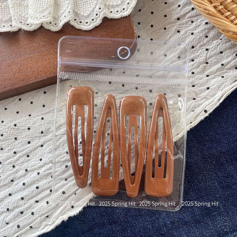 Candy Drop Hair Clip | Dopamine Decora Colorful Barrettes hair clip candy Coffee Brown