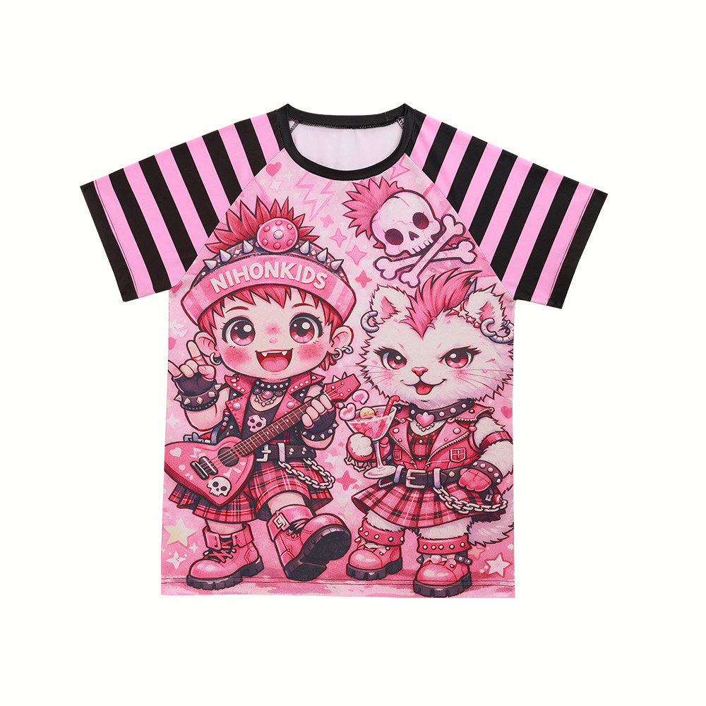 NIHONKIDS - Emo Rock Oversized Tee tee NIHON KIDS