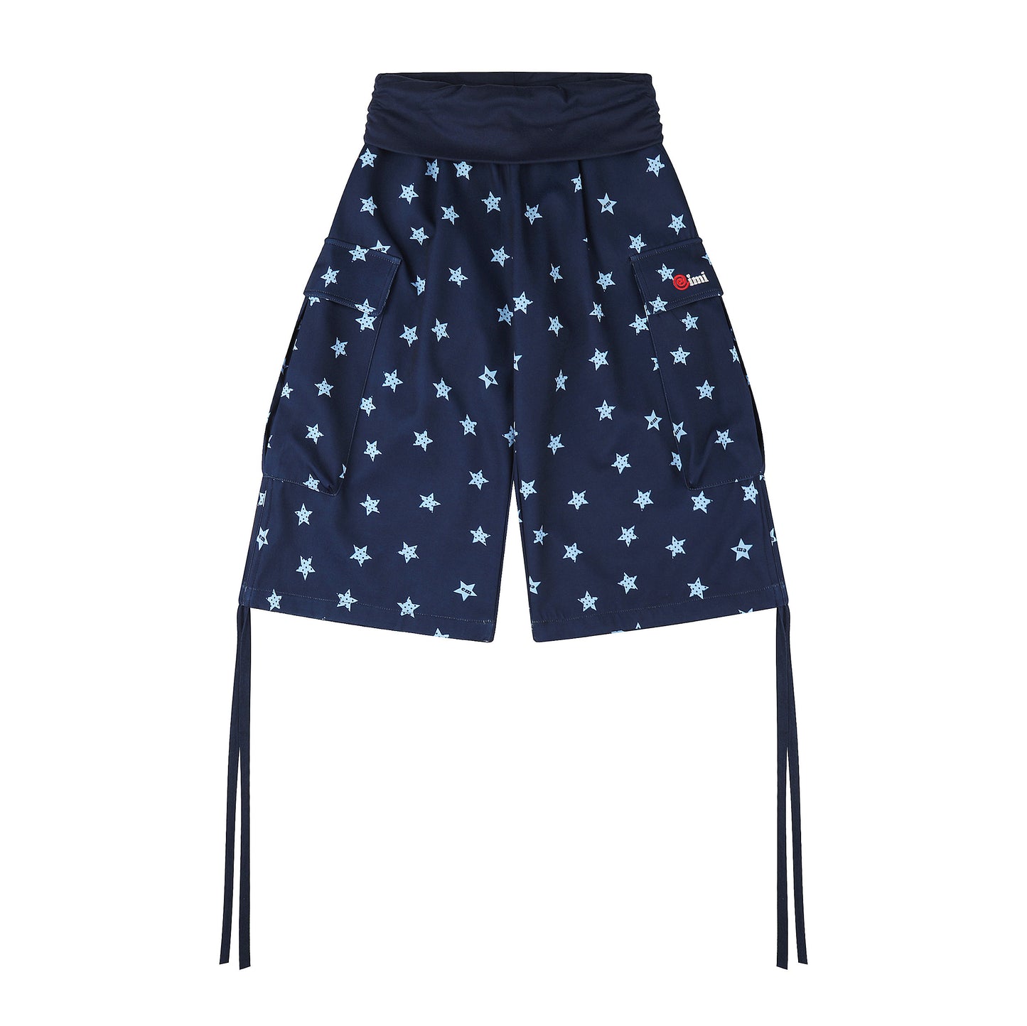 Languid Park - Star Cargo Drawstring Shorts shorts Languid Park Navy S