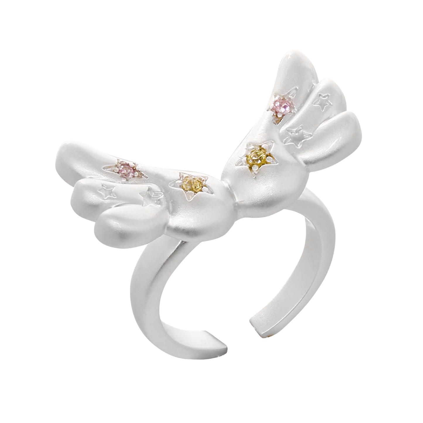 Kiwi Store - Y2K Angel Wing Hair Clip Ring accessory kiwi store 1pc - Ring
