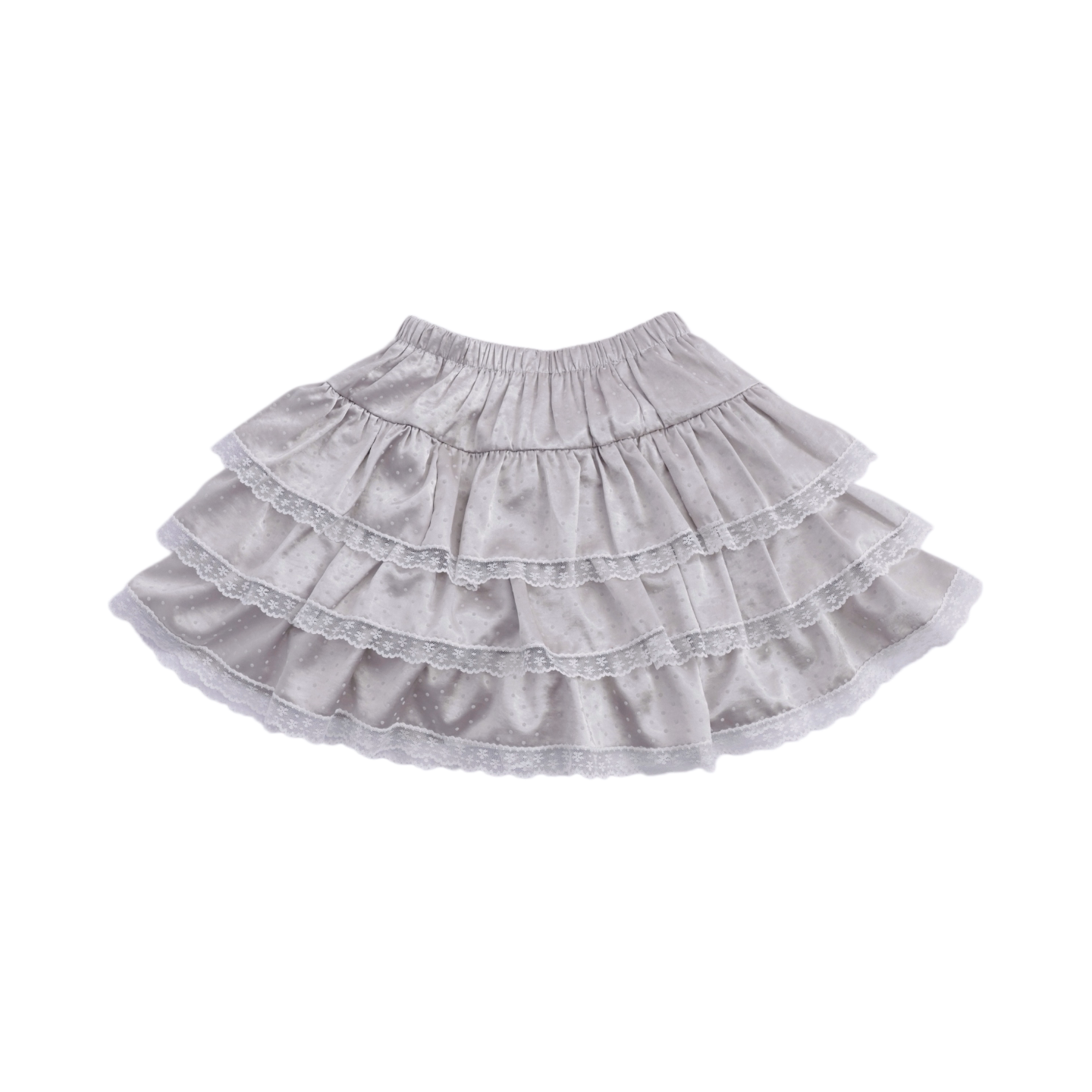 SemenCoicis - Bear Polka Dot Layered Cake Skirt skirt SemenCoicis Silver