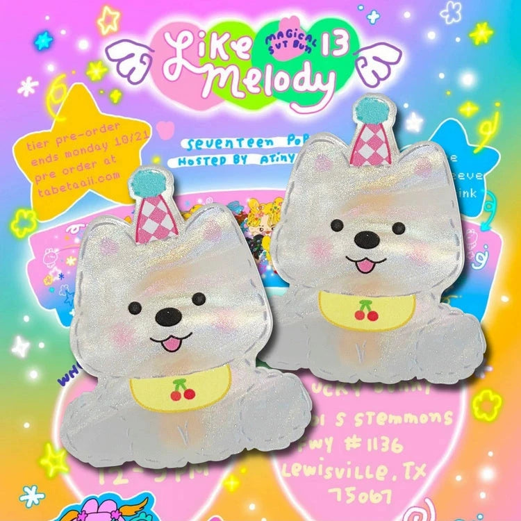 Strangelab Decora Blush Dog Hair Clip hair clip strangelab